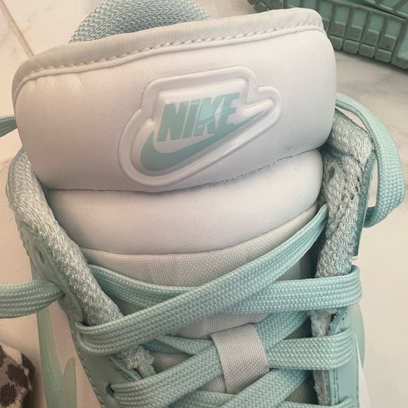 Women’s Nike Dunk Lows in Teal - Picture 6 of 11